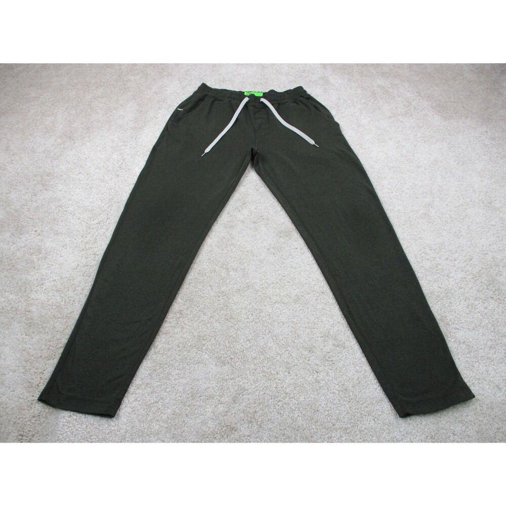 Vuori Ponto Performance Pants Mens M DreamKnit Sweatpants Olive Green V418